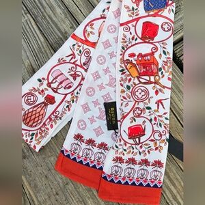 Fashion Silk Twilly- Reversible